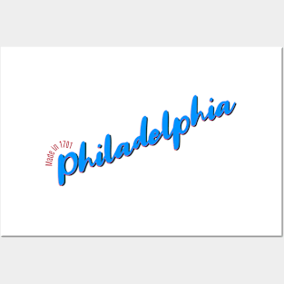 Philadelphia in 1701 Posters and Art